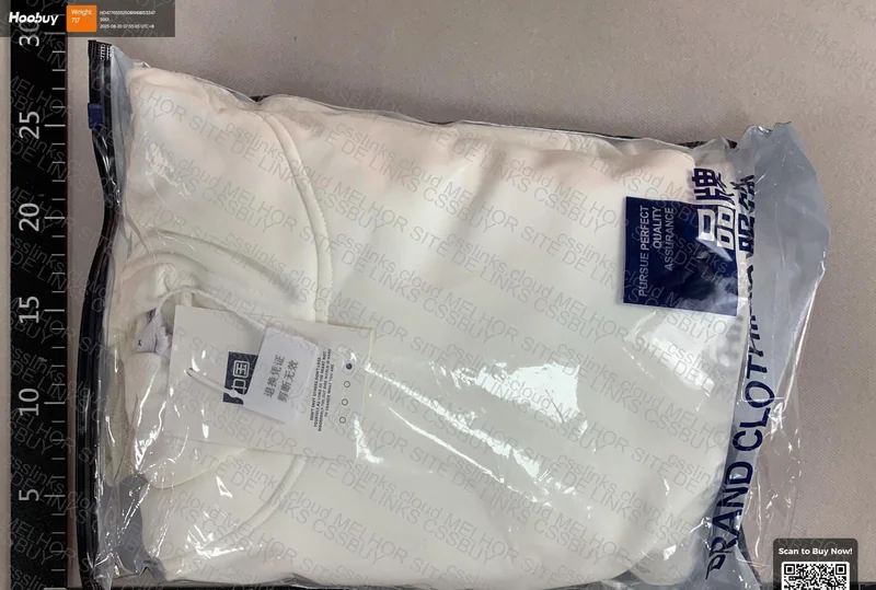 White Champion Hoodie