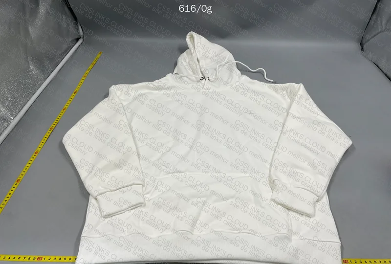White Champion Hoodie 3XL (with measurements) 6