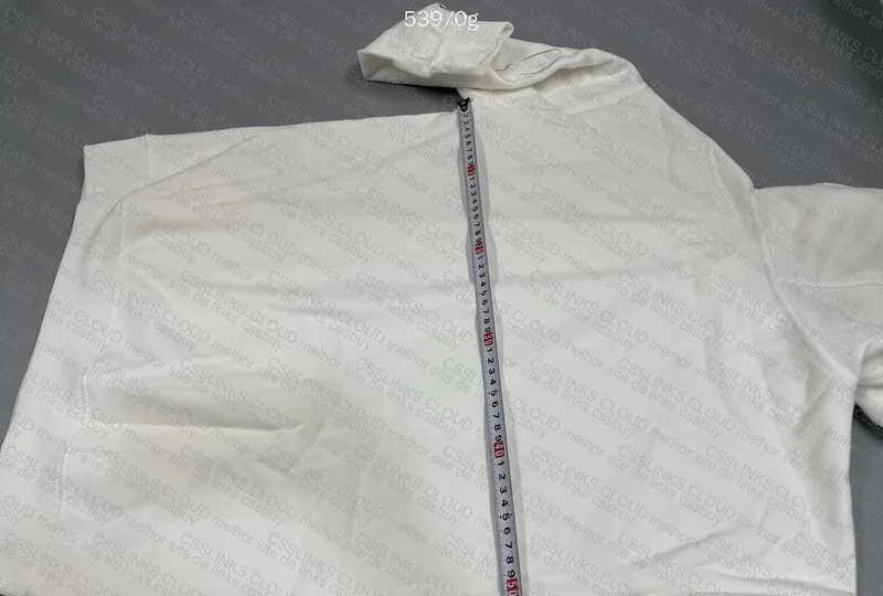 Champion White Hoodie - With Measurements 7