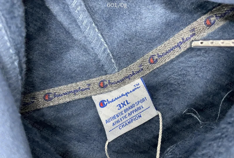 Champion Hoodie (with measurements)