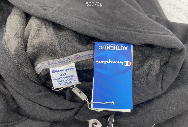 Champions Hoodie 4XL (China Mistaken Model) with Measurements 2