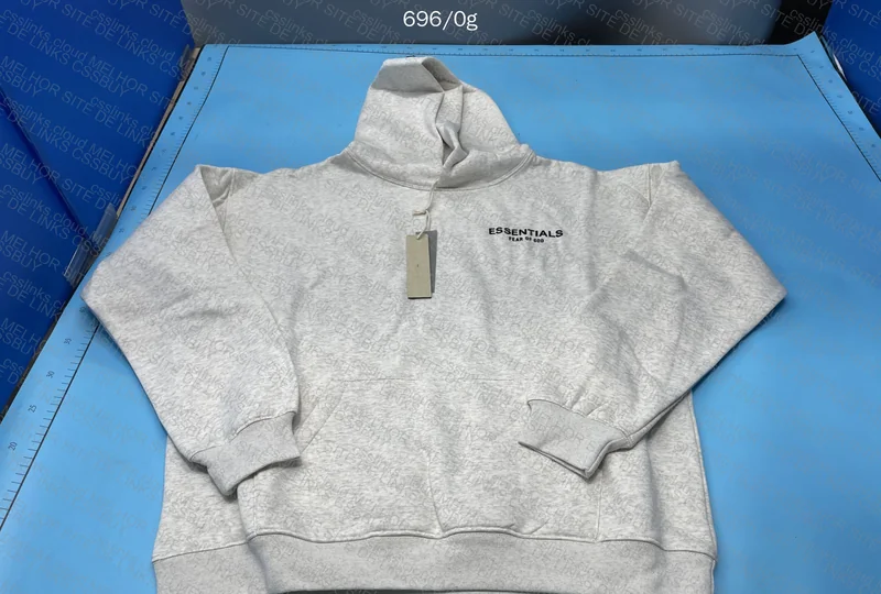 Gray Essentials Hoodie