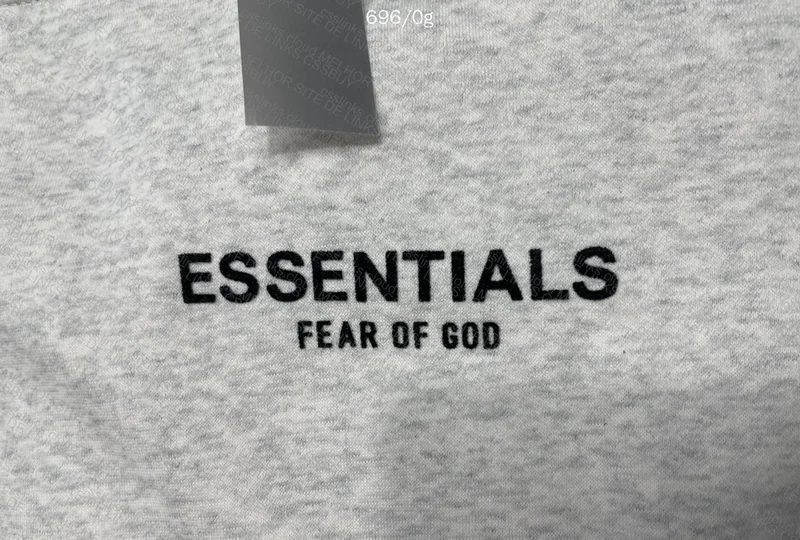 Gray Essentials Hoodie 2