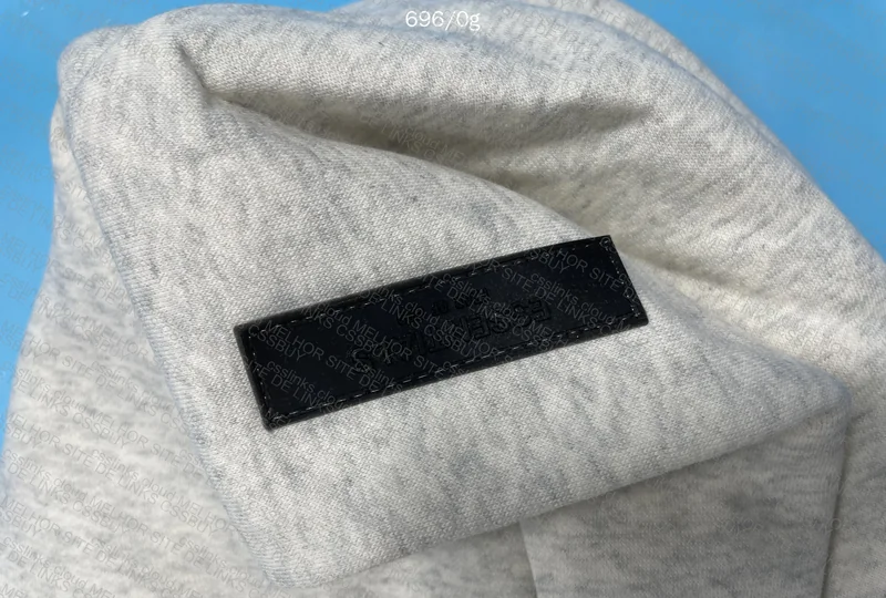 Gray Essentials Hoodie 3