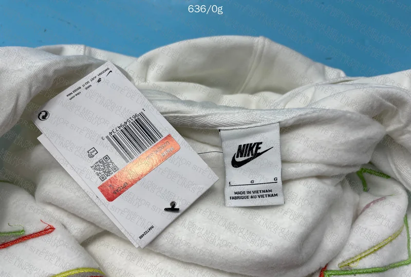 White Club Colors Hoodie 3