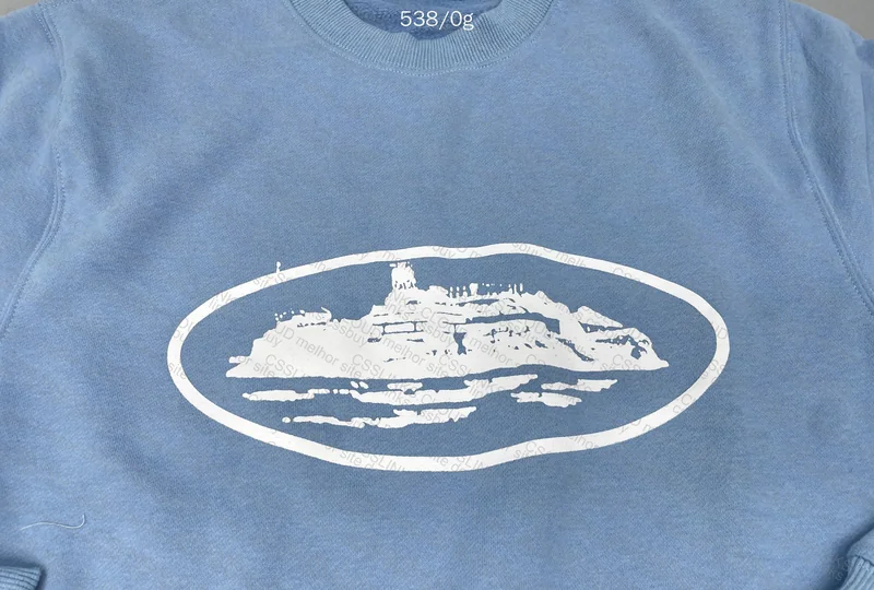 Corteiz Alcatraz Crewneck Blue 2