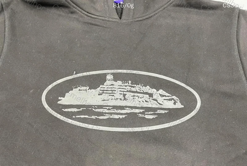 Corteiz Alcatraz Black with Measurements 4