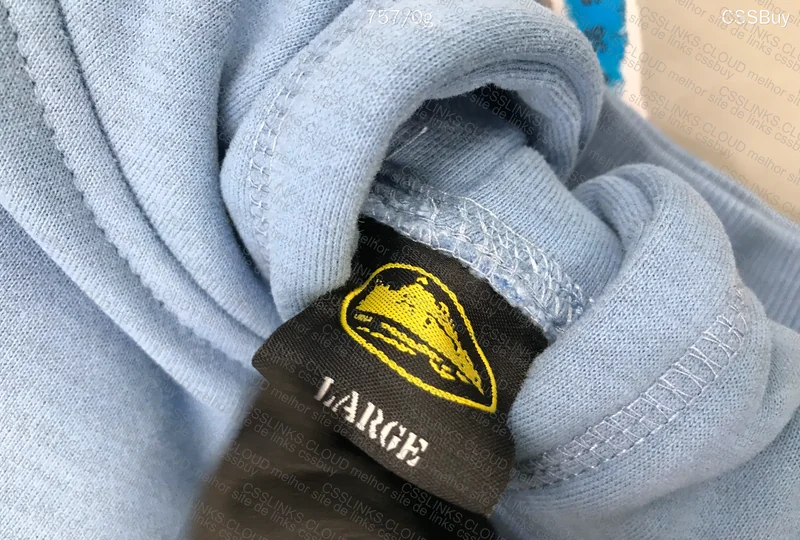 Corteiz Baby Blue GOAT Hoodie 4