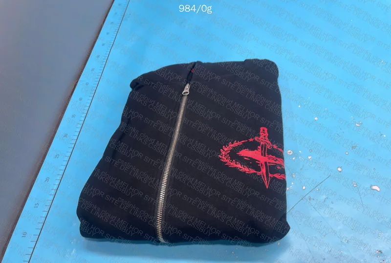 Corteiz x Slaughter Gang GOAT Hoodie (with Measurements)