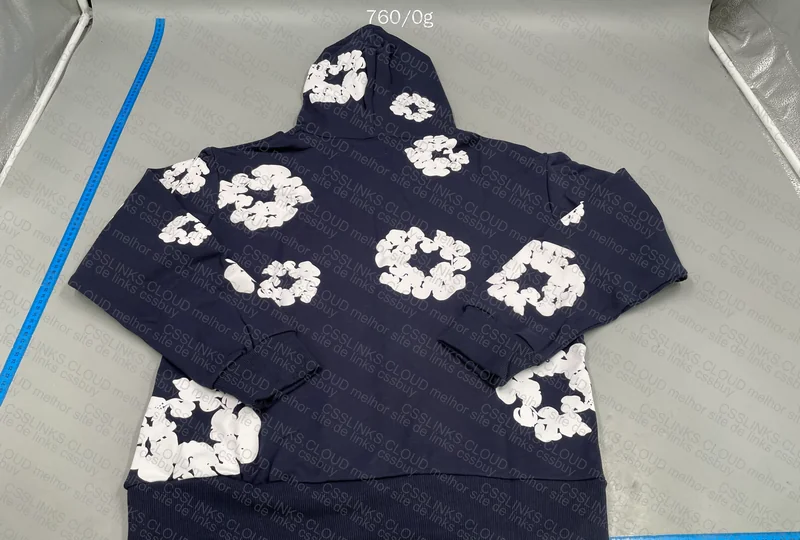 Denim Tears Blue Hoodie 4