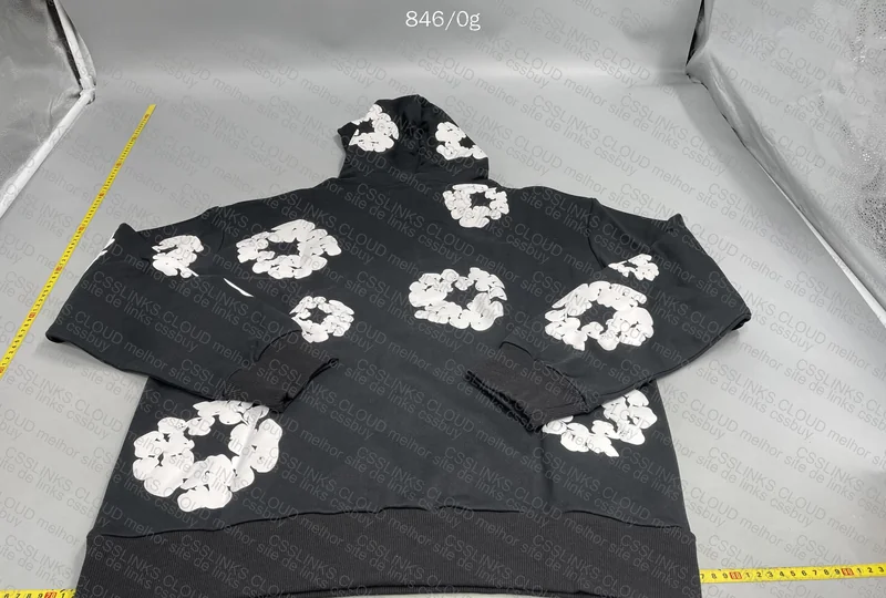 Denim Tears Black Hoodie 2