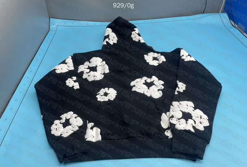 Denim Tears Black/White Hoodie 2
