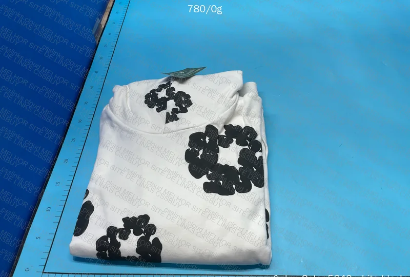 Denim Tears White Hoodie
