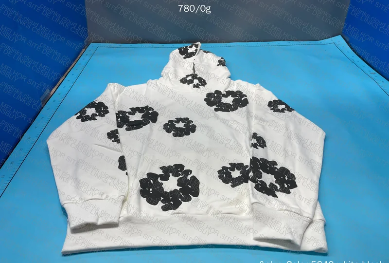 Denim Tears White Hoodie 5