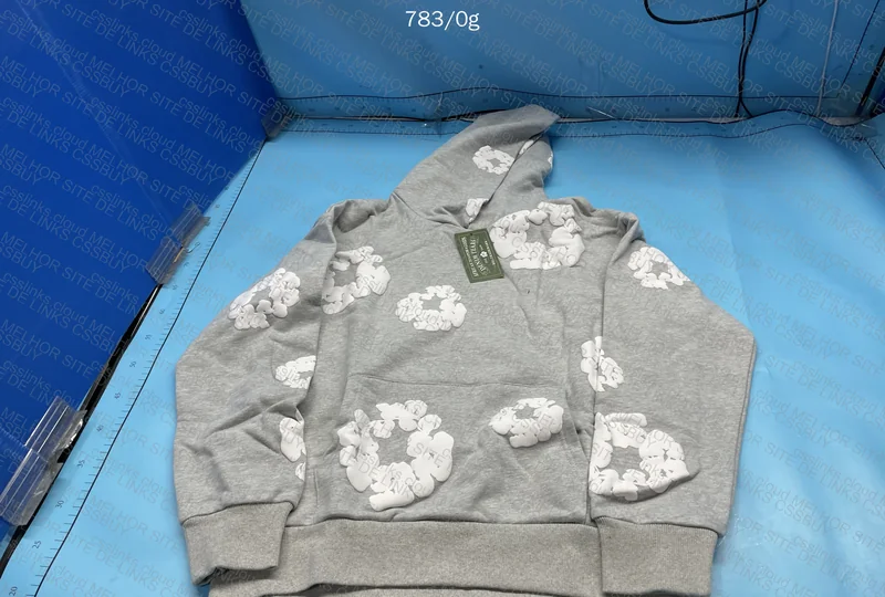 Denim Tears Grey Hoodie 2