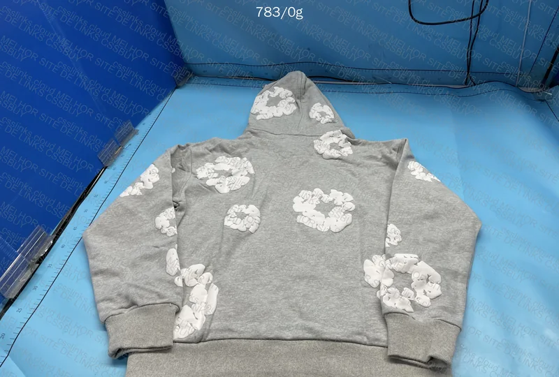 Denim Tears Grey Hoodie 4