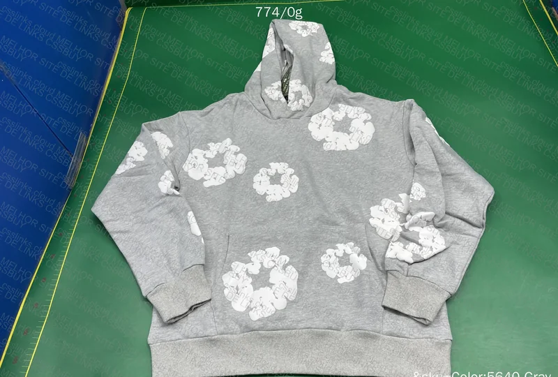 Denim Tears Grey Hoodie