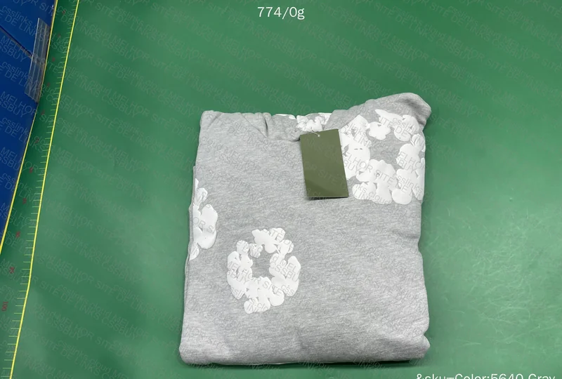 Denim Tears Grey Hoodie 2