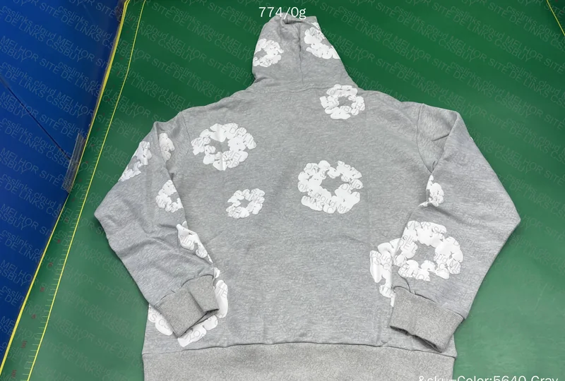 Denim Tears Grey Hoodie 3
