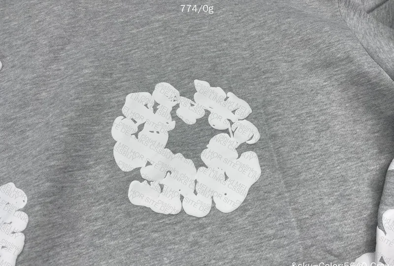 Denim Tears Grey Hoodie 4