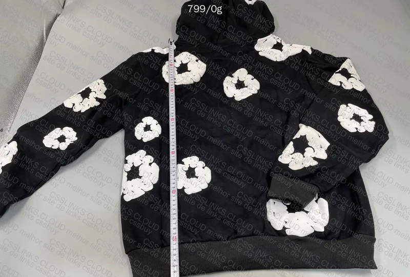 Denim Tears Hoodie (With Measurements) 3