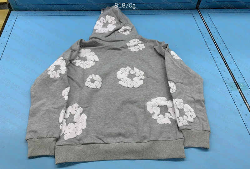 Denim Tears Grey Hoodie 4