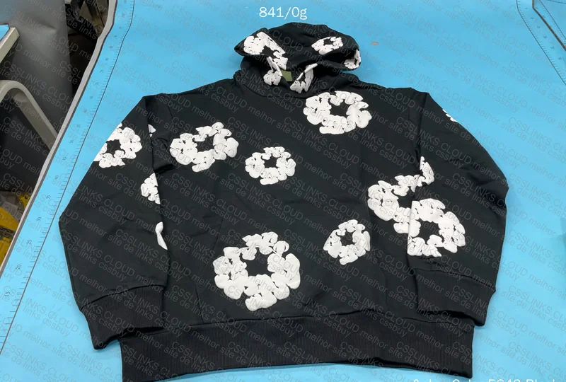 Denim Tears Black Hoodie