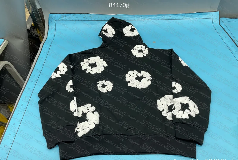Denim Tears Black Hoodie 3
