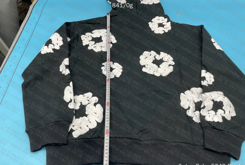 Denim Tears Black Hoodie 6