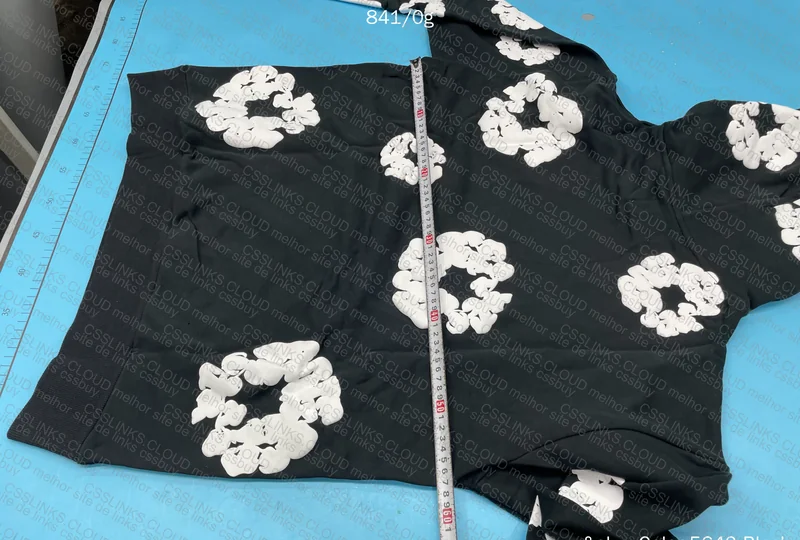 Denim Tears Black Hoodie 8