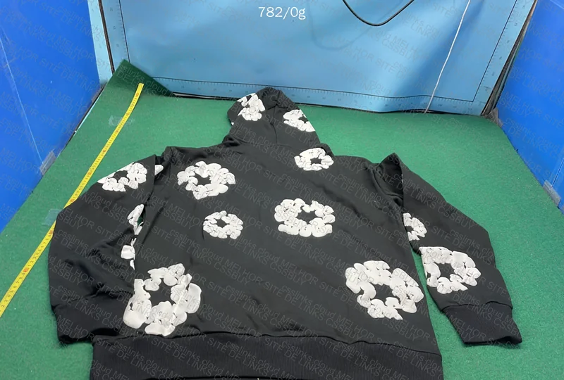 Denim Tears Black Hoodie 2