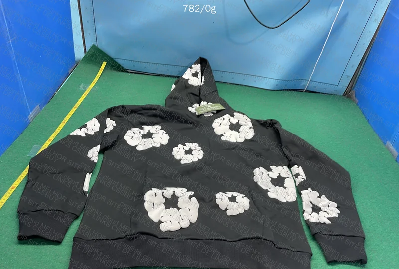 Denim Tears Black Hoodie 5
