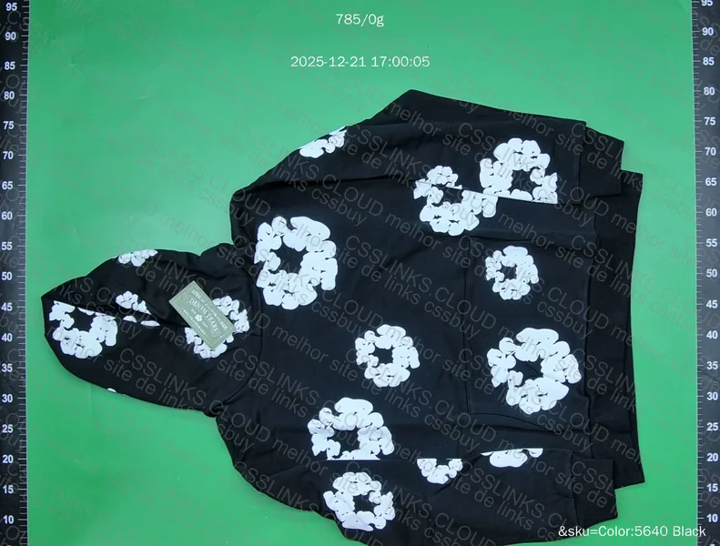 Denim Tears Hoodie (Black) 3
