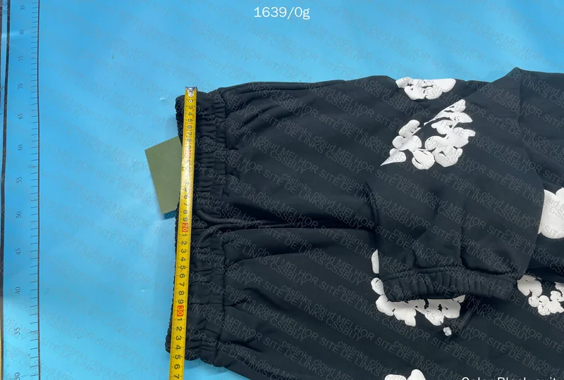 Denim Tears Hoodie Black and White 6