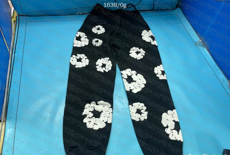 Denim Tears Hoodie Black and White 7