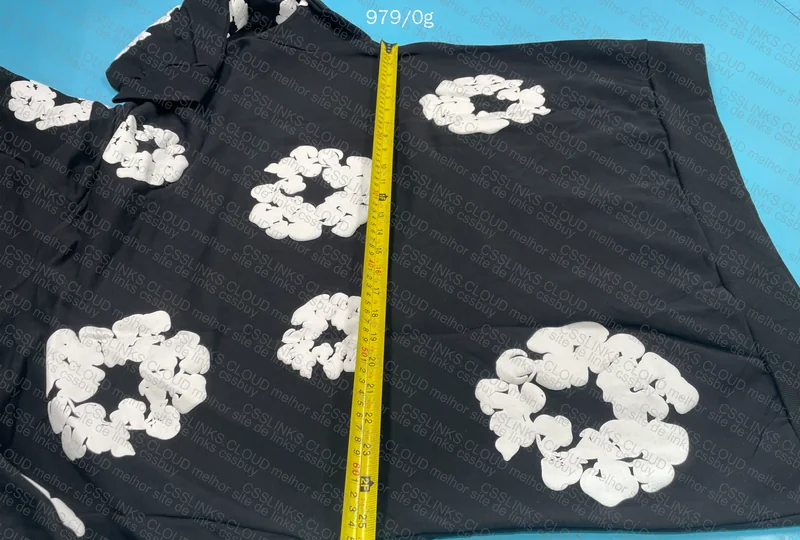 Denim Tears Hoodie Black QC 10