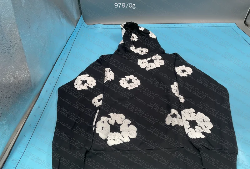 Denim Tears Hoodie Black QC 9