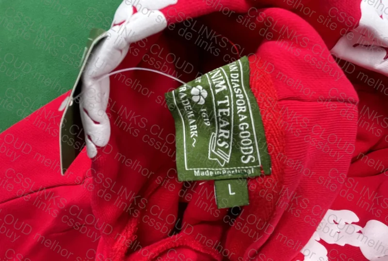 Denim Tears Hoodie Red