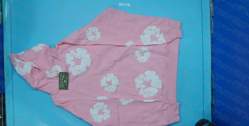 Denim Tears Hoodie Pink