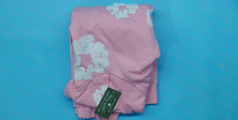 Denim Tears Hoodie Pink 3