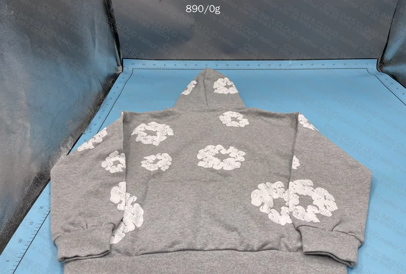 Denim Tears The Cotton Wreath Hoodie Grey