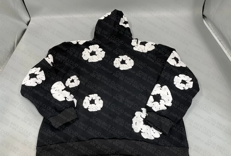 Denim Tears The Cotton Wreath Sweatshirt Black 3