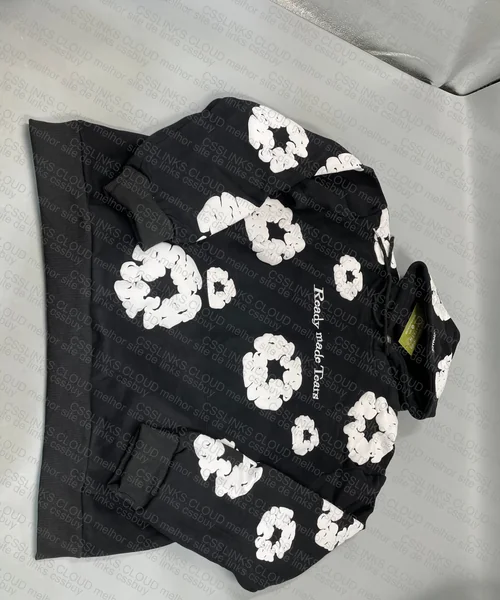 Denim Tears The Cotton Wreath Sweatshirt Black 4