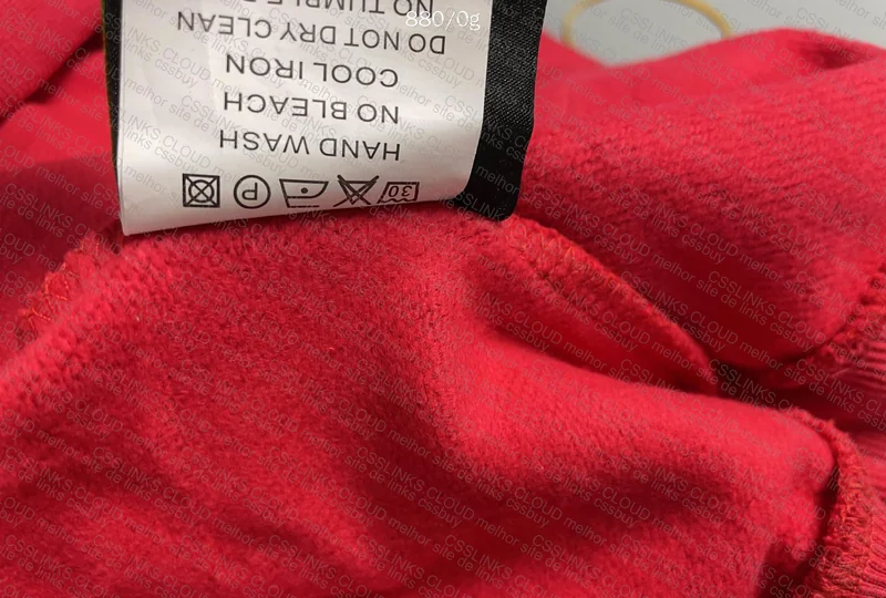 Denim Tears Hoodie Red 2