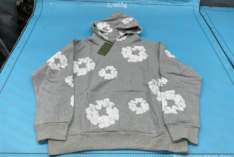 Denim Tears Hoodie Grey