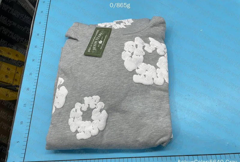 Denim Tears Hoodie Grey 3
