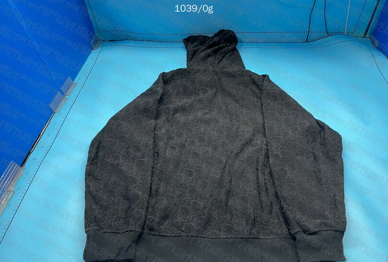 Dior Oblique Hoodie Black 2