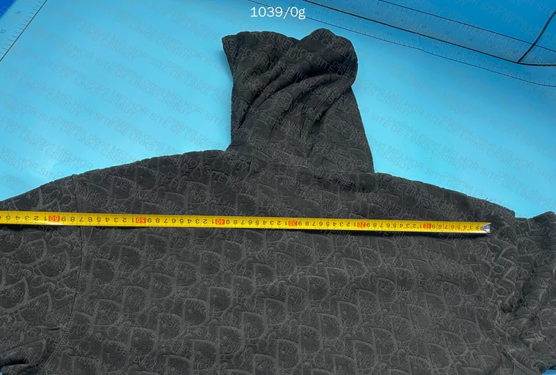 Dior Oblique Hoodie Black 4
