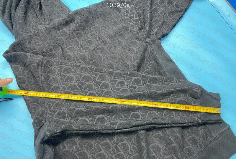 Dior Oblique Hoodie Black 7
