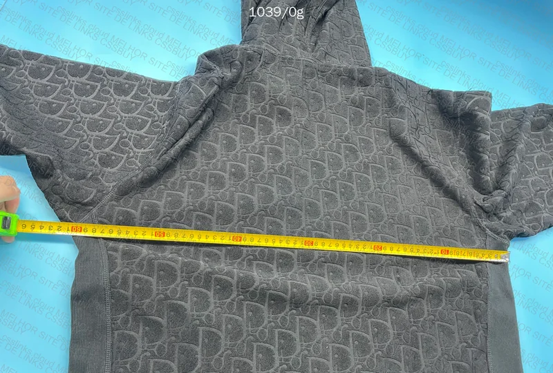 Dior Oblique Hoodie Black 9